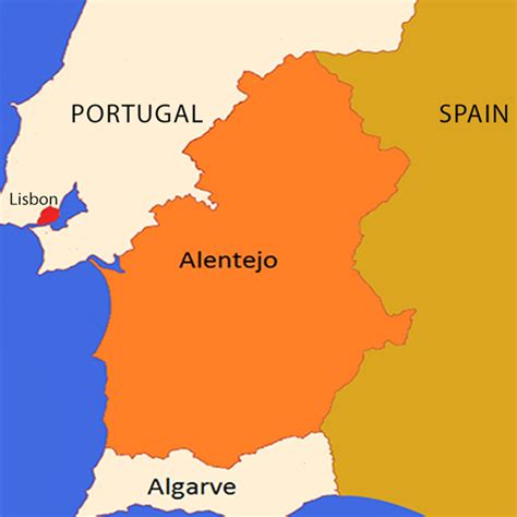 Alentejo map – Billy's Best Bottles: Billy Munnelly and Kato Wake, Wine ...