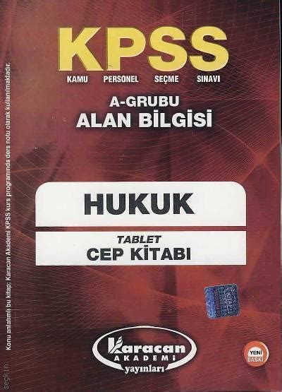 Kpss Hukuk Tablet Cep Kitab Yazar Belirtilmemi Kitap