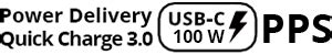 TopON TOP-T100 Внешний аккумулятор 26800mAh (96.48Wh) Type-C PD 100W ...