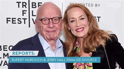 Rupert Murdoch And Jerry Hall Finalize Divorce After 6 Years Of