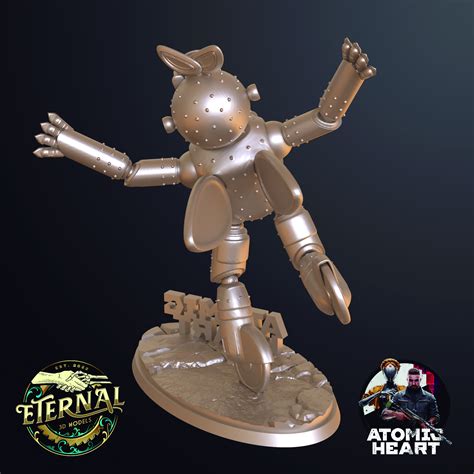 3d File Dixie Robot Diorama Original Version Atomic Heart Eternal