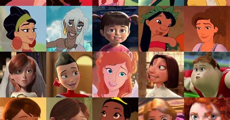 Female Human Disney Characters