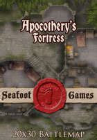 Seafoot Games Apocothery S Fortress X Battlemap Seafoot Games