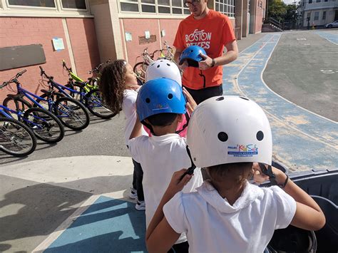 Breakstone White And Gluck Donates Bike Helmets To The City Of Boston