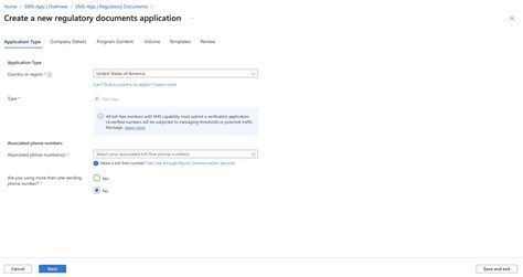 Apply for toll-free verification - An Azure Communication Services