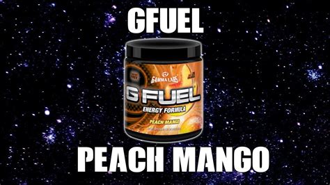 Gfuel Peach Mango Reviewtaste Test Youtube