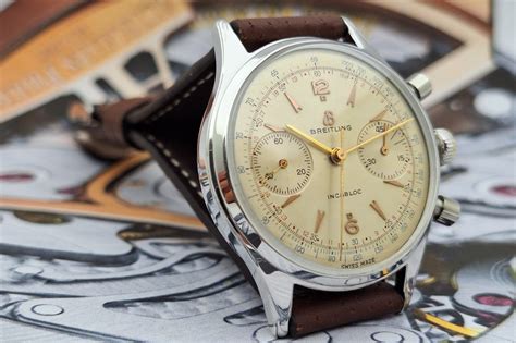 Breitling Chronographe Suisse Cal Vênus 188 NO RESERVE PRICE