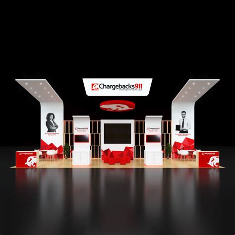 PE 2040 32 20X40 Trade Show Booth Rental Pure Exhibits