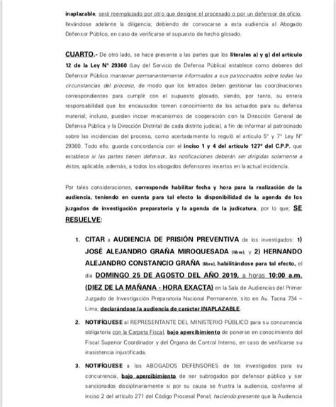 Caso Metro De Lima Fiscalía Pide 36 Meses De Prisión Preventiva Para