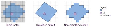 Raster To Polygon Conversion Arcgis Pro Documentation