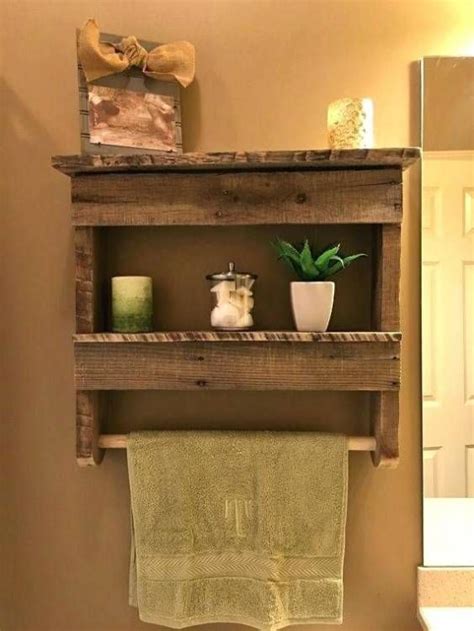 Bathroom Ideas With Pallets Rustic Bathroom Shelves Pallet Bathroom