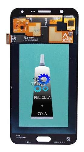 Frontal Tela Display Touch Para J7 J700m Ds Pel Cola Frete grátis