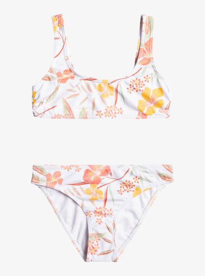 Girls 8 16 Life Enjoyers Bralette Bikini Set Roxy