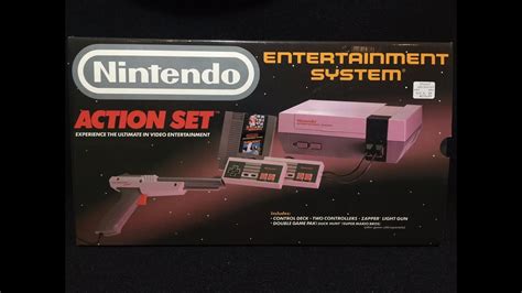 Nintendo Entertainment System Nes Action Set Vintage New Use As