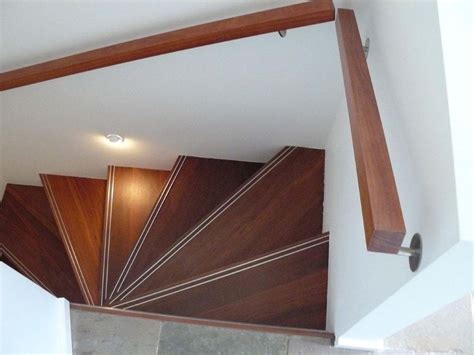 Staircase Modern Closed Rise Aluminium Nosing Strips Handrails