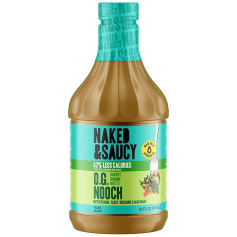 Amazon Naked Saucy Nooch Low Calorie Original Dressing Gluten