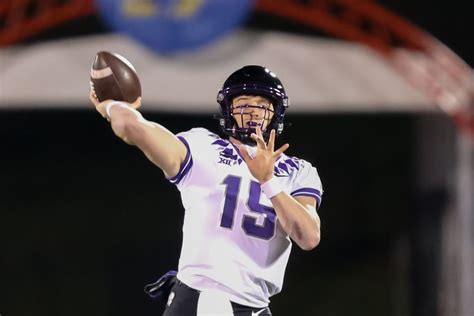 Tcu Football Preview Quarterbacks Frogs O War