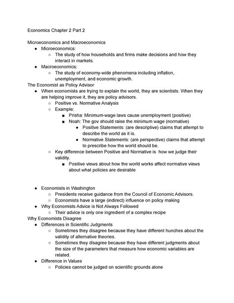 ECON Chapter 2 Part 2 - The instructor for this course was Pei-Yu Sun