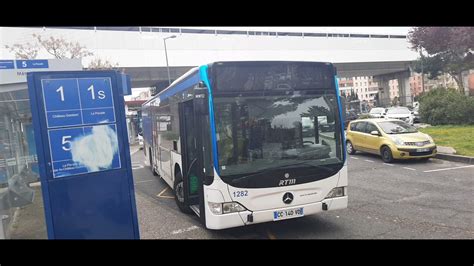 RTM Mercedes Citaro Facelift N1282 Ligne 5 KICKDOWN YouTube