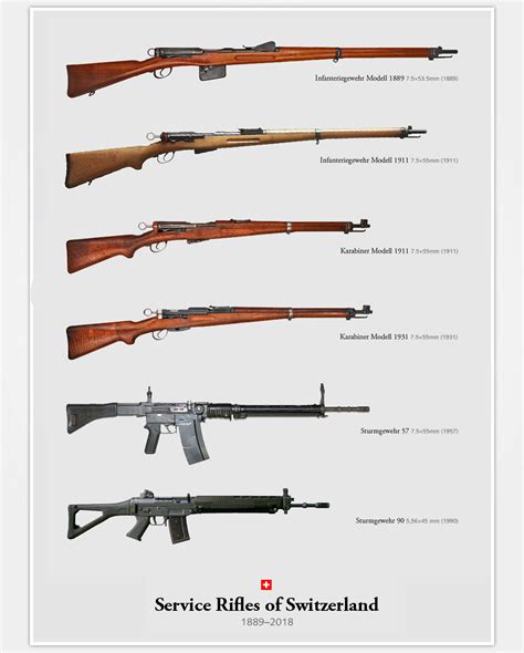 Service Rifles Of Switzerland 1080x1346 R MilitaryPorn