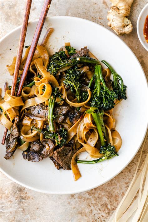 Beef Broccoli Noodle Stir Fry — Honeysuckle