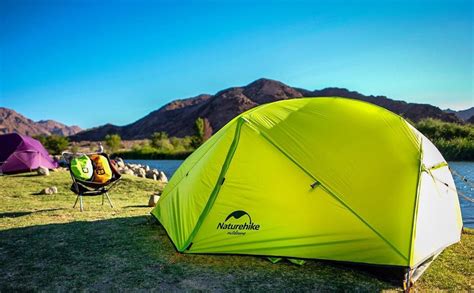 Naturehike Mongar 2 Person Backpacking Tent 3 Season Free-Standing ...