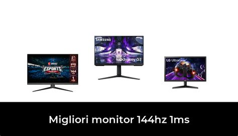 49 Migliori Monitor 144hz 1ms Nel 2024 Secondo 989 Esperti