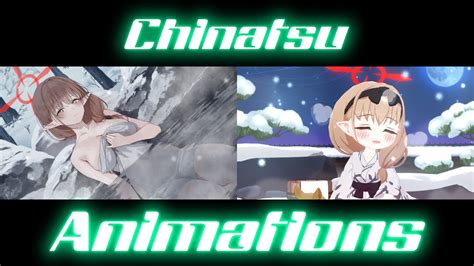 Chinatsu Hot Spring Animations Blue Archive YouTube
