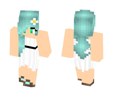 Download Girl in White Dress Minecraft Skin for Free. SuperMinecraftSkins