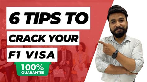 6 Tips To Crack Your F1 Visa 100 Guaranteed US F1 Visa Interview