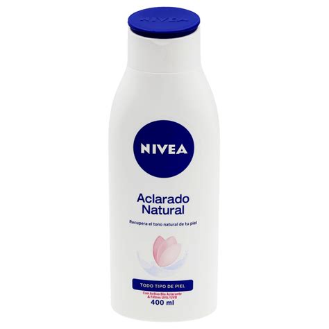 NIVEA ACLARADO NATURAL TODO TIPO DE PIEL 400 ML CREMA CORPORAL