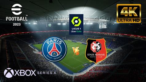 Efootball Psg Vs Rennes Ligue One Next Gen Xbox Series X K