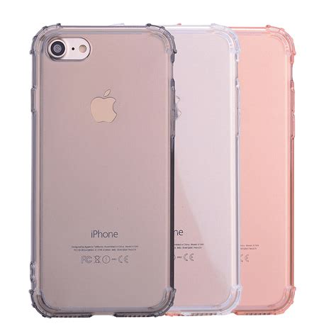 Ultra Mince Clair Transparent Tpu Tui En Silicone Pour Apple Iphone