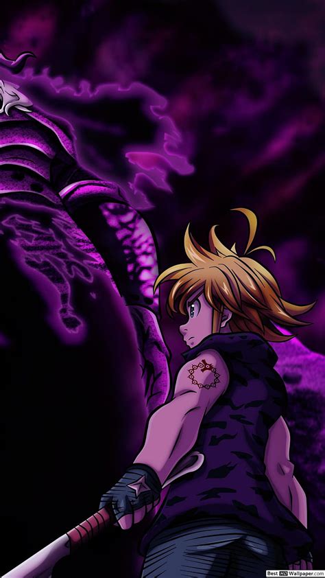 Tujuh Dosa Mematikan Raja Iblis Meliodas Meliodas Sedih Wallpaper