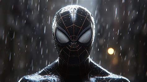 Marvel Spiderman Black Suit Wallpapers 4K HD Poster free download ...