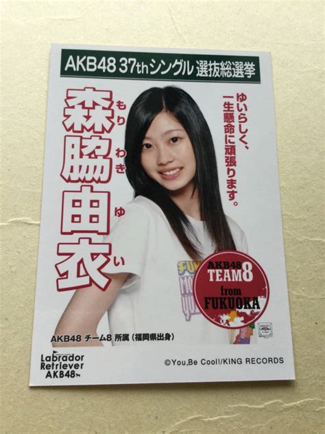 Akb48 37th シングル選抜総選挙 Akb48 チーム8 所属 福岡県出身 森脇 由衣 Labrador Retriever Akb48