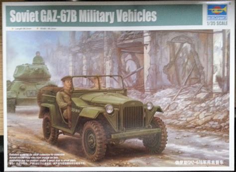 Trumpeter 02346 Soviet GAZ-67B Military Vehicle - 7756660922 ...