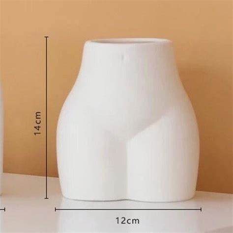 Butt Vase Bum Vase Female Nude Lower Body Ceramic Butt Vase Etsy