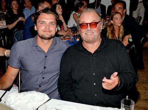 Jack Nicholson And Look Alike Son Have Fans Seeing Double E News