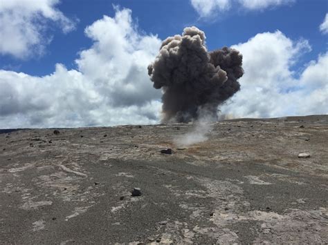 Explosion Rocks Overlook Crater Video West Hawaii Today