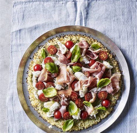 Cauliflower Crust Pizza With Prosciutt Asda Good Living