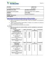 Evidencia 2 Estadistica M doc Reporte Nombre Matrícula Luis Alberto