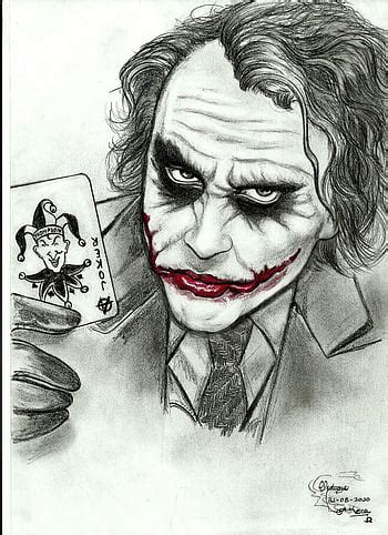 Share 85+ joker sketch images hd - seven.edu.vn