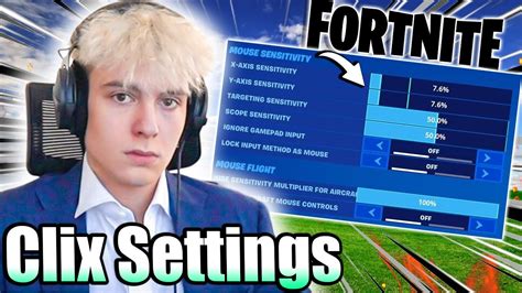 Clix Fortnite Settings The Ultimate Guide Clix Sensitivity And Dpi