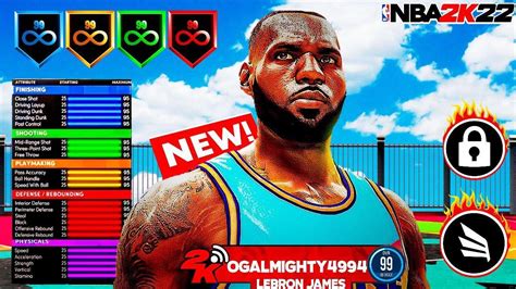 Lebron James Sg Rebirth Build In Nba K Next Gen Is Overpowered And