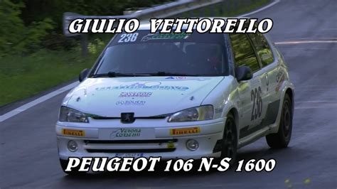 SALITA ALPE NEVEGAL 2023 GIULIO VETTORELLO PEUGEOT 106 N S 1600