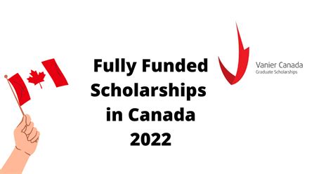 Vanier Canada Graduate Scholarship 2023 Fully Funded Canadian