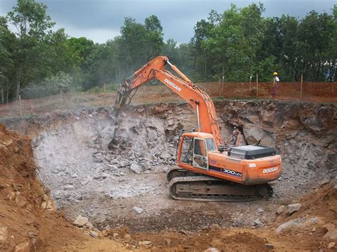 Hd Wallpaper Digging Hole Construction Foundation Digging A Hole