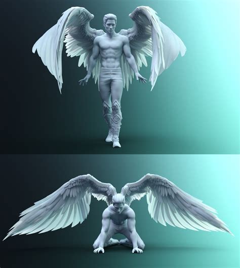 Sacrosanct: Poses and Expressions for Genesis 8 and Morningstar Wings ...