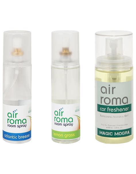 Buy AirRoma Combo Of Atlantic Breeze Lemon Grass Air Freshener Sprays